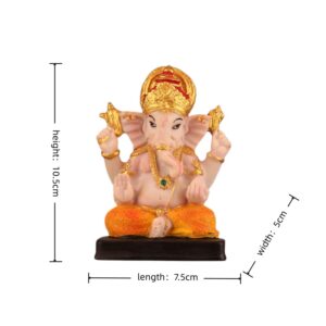 10.5cm-Resin-Painted-Ganesha-Statue