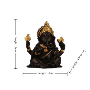 7cm-Black-Ganesha-Statue