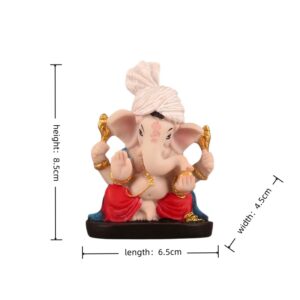 8.5cm-Painted-Ganesha-Statue
