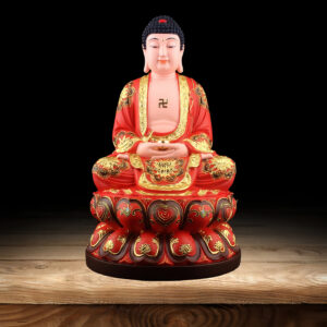 Hand-Painted-Resin-Statues-of-Three-Treasures-Buddha