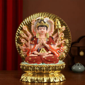 Resin-Hand-Painted-Cundi-Bodhisattva-Statue