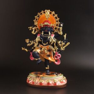 Hand-Painted-Resin-Statue-of-Ucchusma-Vajra