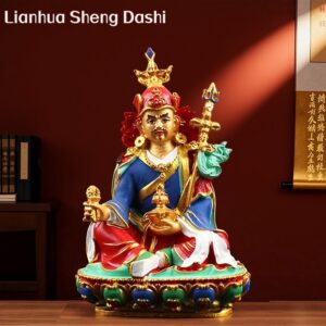 Hand-Painted-Resin-Guru-Rinpoche-Statue
