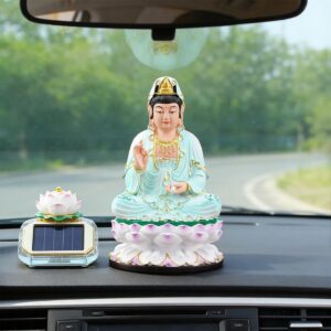 Hand-Painted-Resin-Statue-of-Guanyin-Bodhisattva