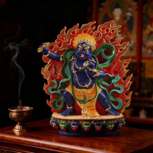 Hand-Painted-Resin-Vajrapani-Bodhisattva-Statue