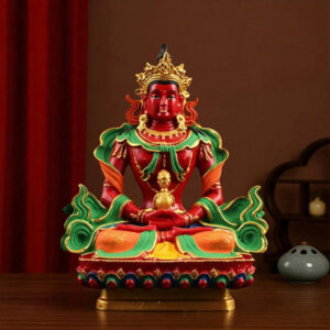 Hand-Painted-Resin-Amitayus-Buddha