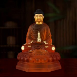 Resin-Crystal-Three-Treasures-Buddha-Statue