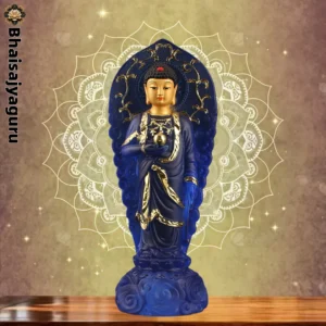 Resin-Imitated-Crystal-Liuli-Standing-Medicine-Buddha-Statue1