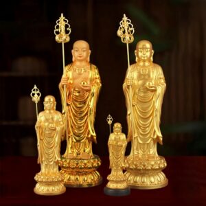 Standing-Resin-Statue-of-Ksitigarbha-Bodhisattva