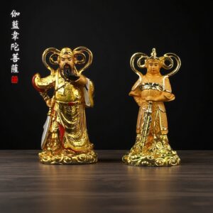 Resin-Statues-of-Guan-Gong-Wei-Tuo