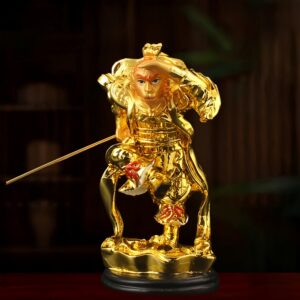 Gold-Plated-Resin-Statue-of-Sun-Wukong