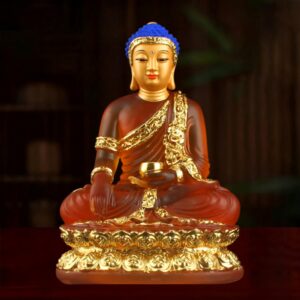 Resin-Imitation-Water-Glaze-Statue-of-Shakyamuni-Buddha